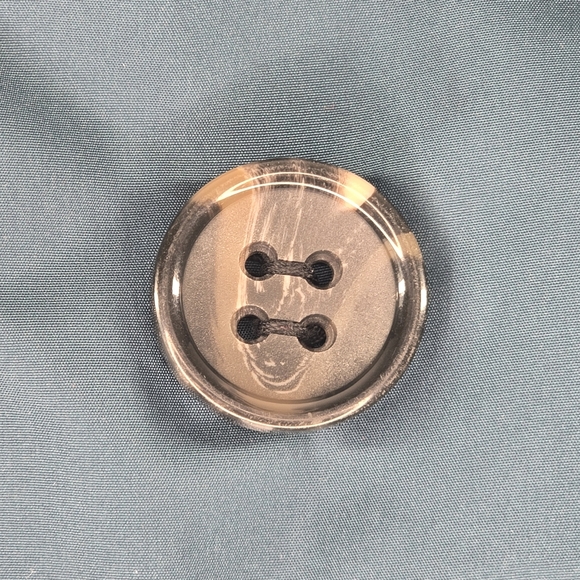 Liverpool Jeans Company Women’s Mystic Teal Trench Coat Size S - Picture 4 of 6